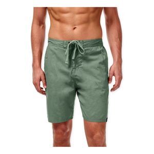 Weatherproof Mens Vintage Swim Bottom Board Shorts, Green, NWT